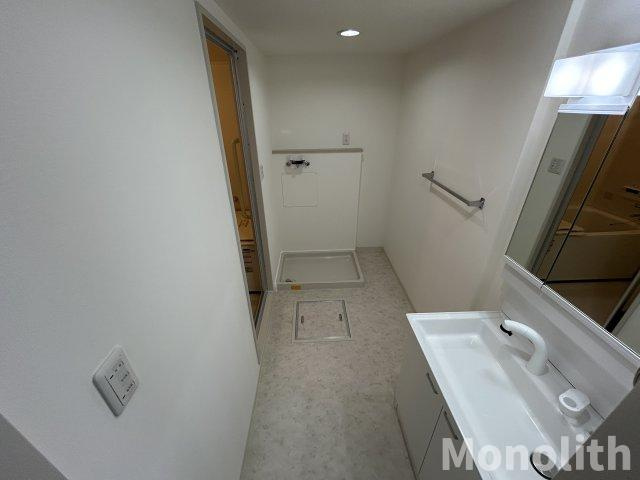 いぶき野３丁目8号棟の洗面所