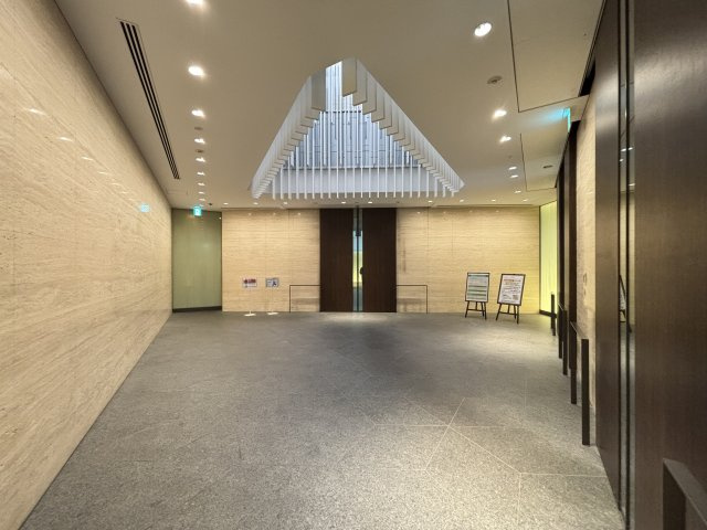 勝どきザ・タワーのエントランス