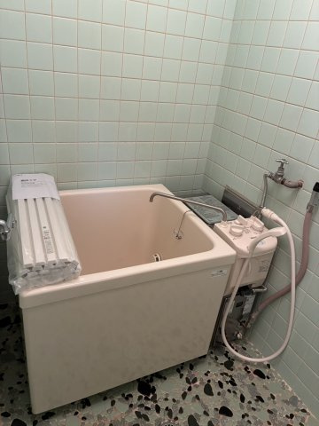 麻布十番ハイツの浴室