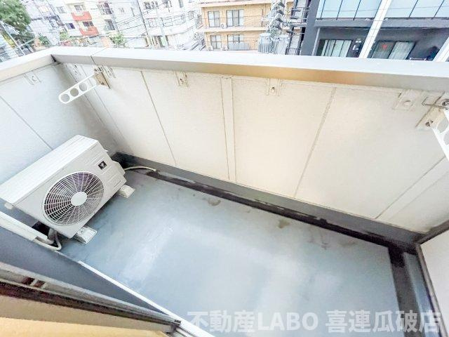 HRフロントリーガル平野のバルコニー