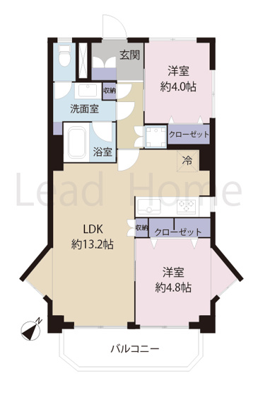 【間取り】 | 六本木東豊エステート