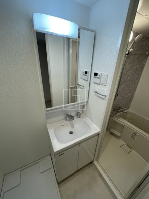 【独立洗面台】 | S-RESIDENCE堺筋本町Deux | S-RESIDENCE堺筋本町Deux（エスレジデンス堺筋本町ドゥー）　独立洗面化粧台