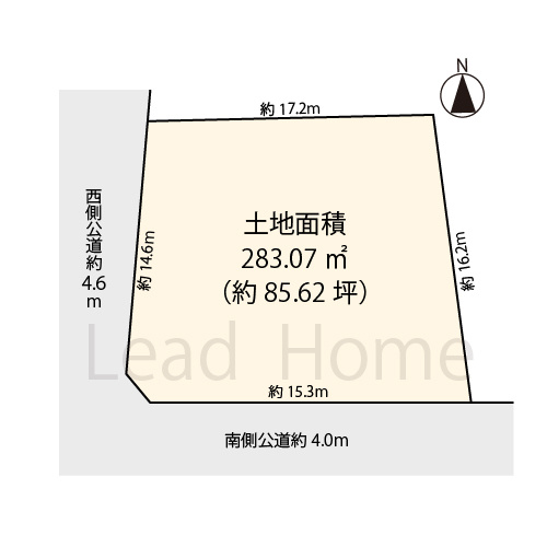 【土地図】 | 目黒区上目黒5丁目