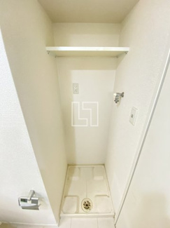 【洗面所】 | エグゼレジデンスタワー | エグゼレジデンスタワー　室内洗濯機置き場