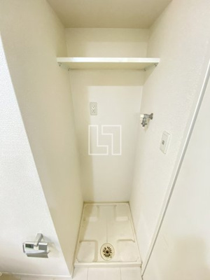 【洗面所】 | エグゼレジデンスタワー | エグゼレジデンスタワー　室内洗濯機置き場