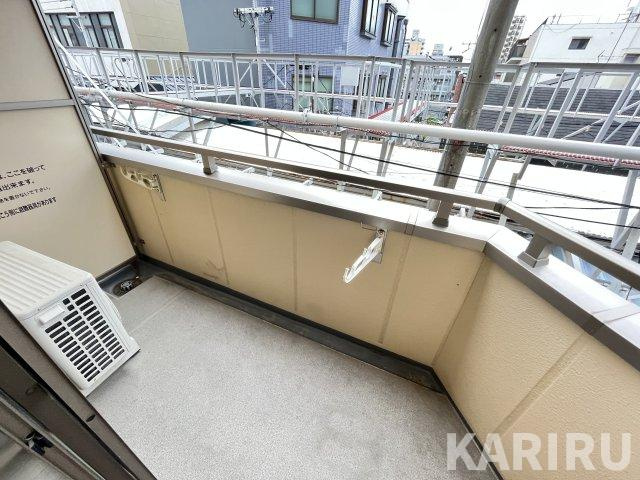 パインヴィレッジのバルコニー