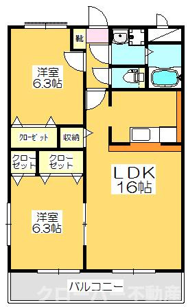 ファミーユ・メゾンの間取り