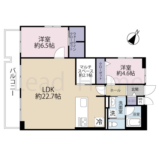 【間取り】 | マンション第二恵比須苑