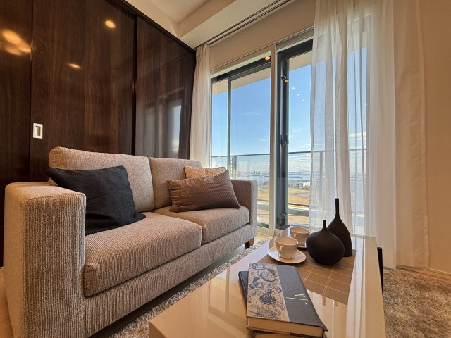 シティタワーズ東京ベイセントラルタワーの居間・リビング