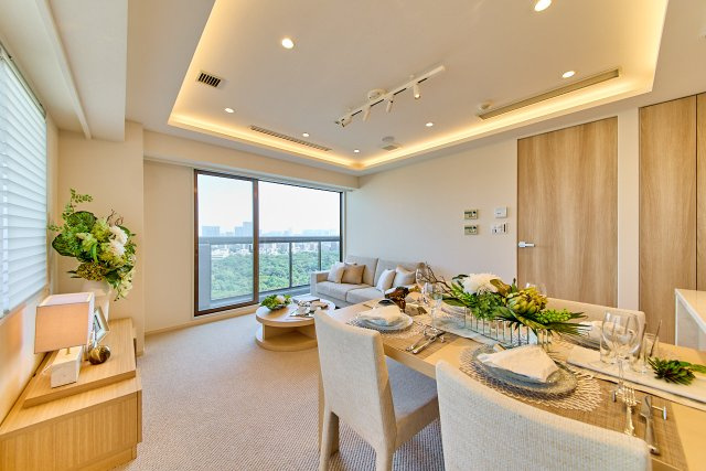 【居間・リビング】 | 恵比寿ガーデンテラス壱番館