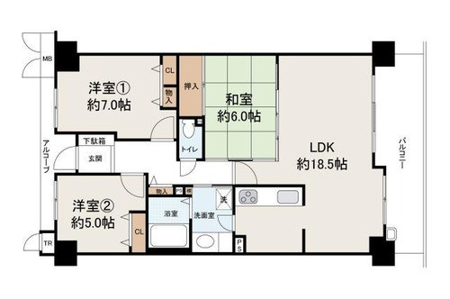 【間取り】 | ☆ソフィア泉ヶ丘パークヴェール