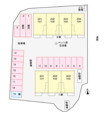 【区画図】 | フランボアーズ篠山Ⅱ