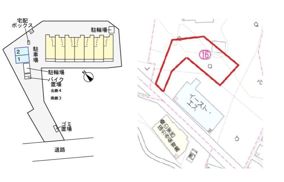 パフュームⅠの駐車場