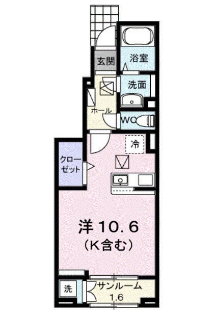 パフュームⅠの間取り