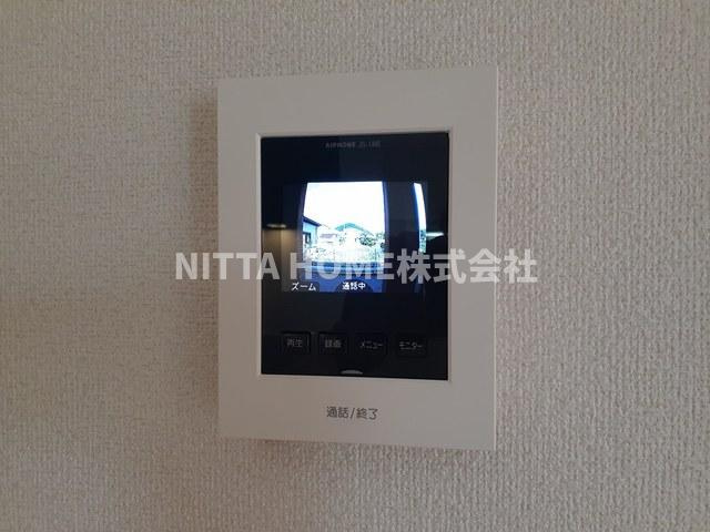 グリーン・コートⅠのセキュリティ|ＴＶインターホン付きで安心設備◆