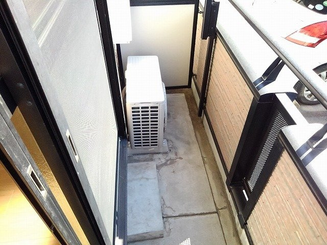 ドルチェⅠのバルコニー