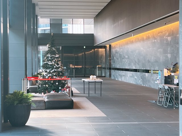 シティタワーズ東京ベイセントラルタワーのエントランス