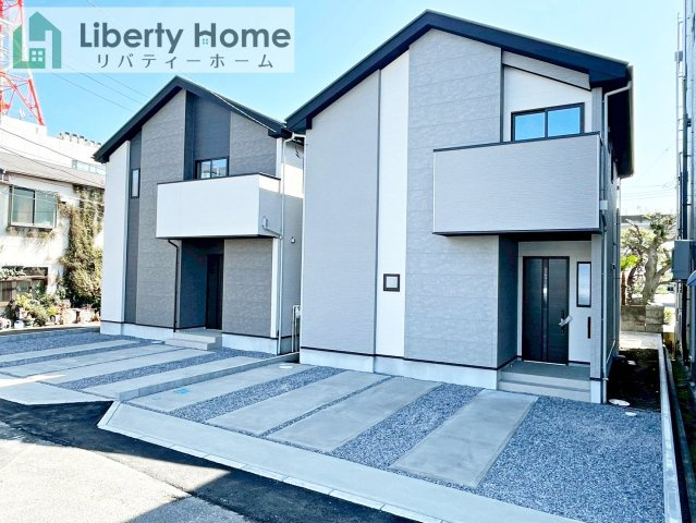 土浦市中央3期　新築戸建　2号棟の外観