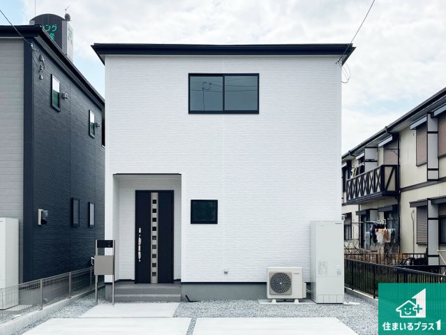 姫路市白浜町宇佐崎北　新築一戸建ての外観|安心の10年保証！外観を美しく保ち、雨水で汚れを落とします！気になることがありましたら、お気軽にお問い合わせください！