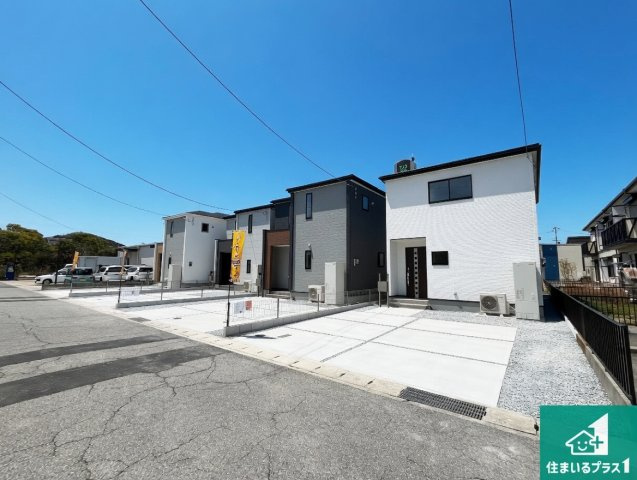 姫路市白浜町宇佐崎北　新築一戸建ての外観|お客様に長く安心して住んでいだだける事にこだわった家づくり！住んでからのアフターサービスにもしっかりと取り組んでいます！