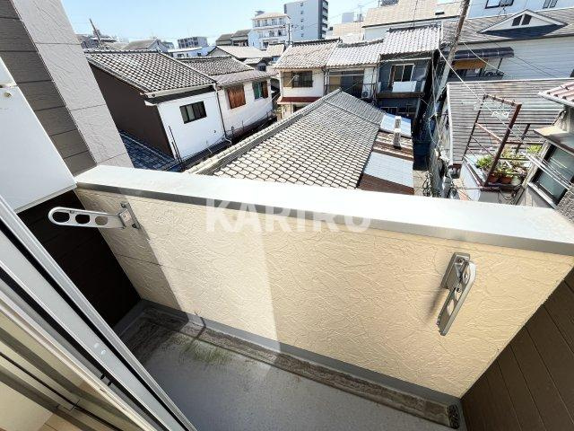 ハーモニーテラス中本のバルコニー