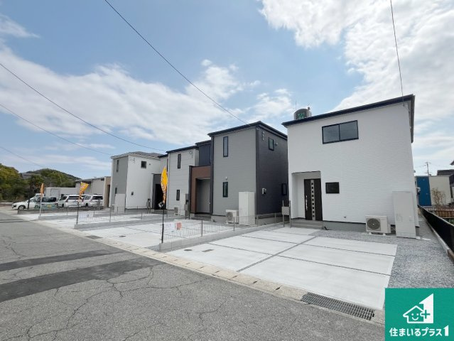 姫路市白浜町宇佐崎北　新築一戸建ての外観|お客様に長く安心して住んでいだだける事にこだわった家づくり！住んでからのアフターサービスにもしっかりと取り組んでいます！