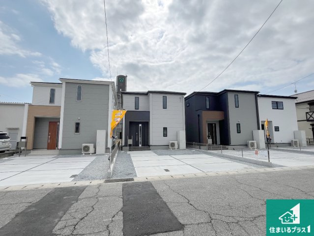 姫路市白浜町宇佐崎北　新築一戸建ての外観|安心の10年保証！外観を美しく保ち、雨水で汚れを落とします！気になることがありましたら、お気軽にお問い合わせください！