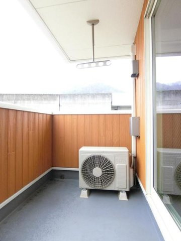 グランドソレーユＡのバルコニー