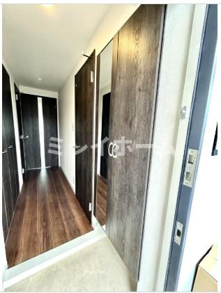 グランシャリオ新蒲田の玄関