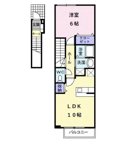 クリスタルブライトの間取り