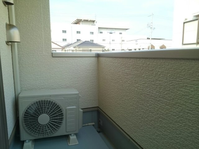 いずみハイツのバルコニー