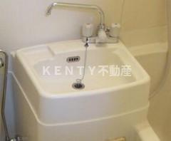 【洗面所】 | アビタシオン大内 | 脱衣スペースもあります