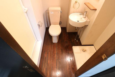 【トイレ】 | 桜館 | その他部屋スペース 洗濯機置場 