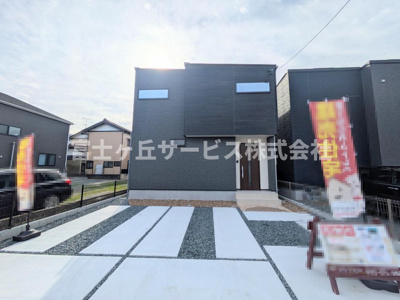 【外観】 | 浜松市中央区曳馬3丁目 新築一戸建て 2号棟 | 外観です