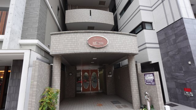 ソシアル琥珀のエントランス