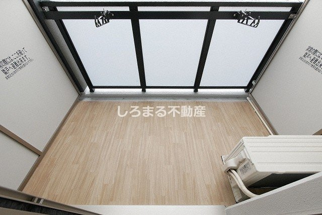 エスリードレジデンス大阪難波のバルコニー