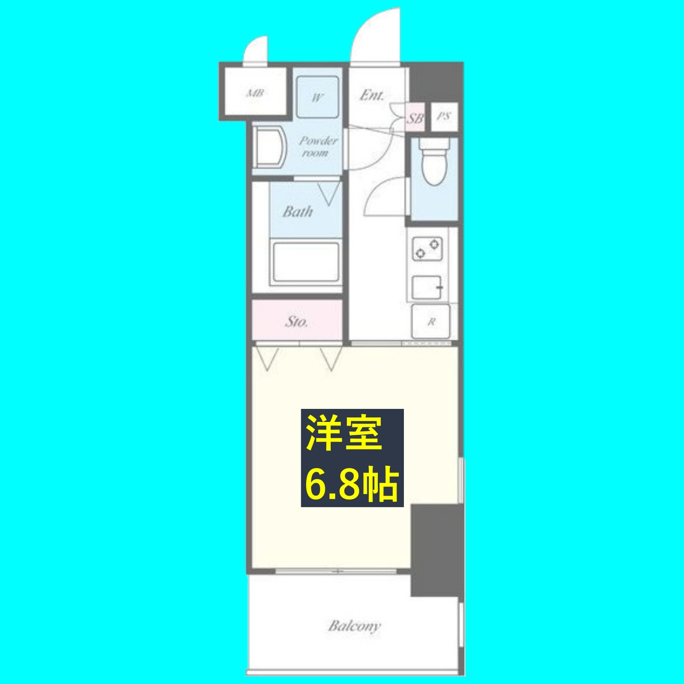 ラ・ルーシュ泉の間取り