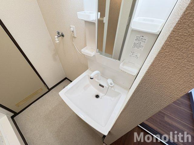 タウニィ高松B棟の洗面所