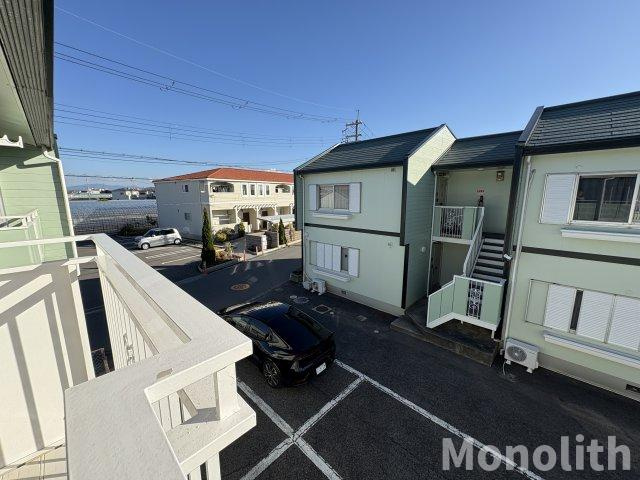 タウニィ高松B棟の展望