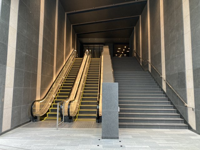 梅田ガーデンレジデンスのエントランス