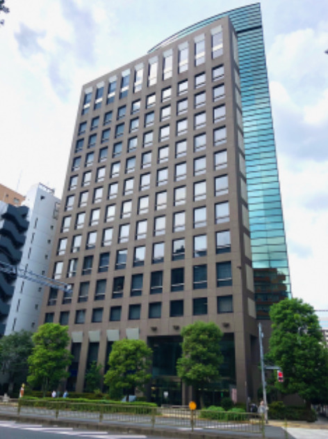 芝二丁目ビルの外観パース