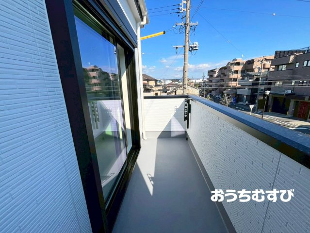 北区川中町023②(全2棟)のバルコニー