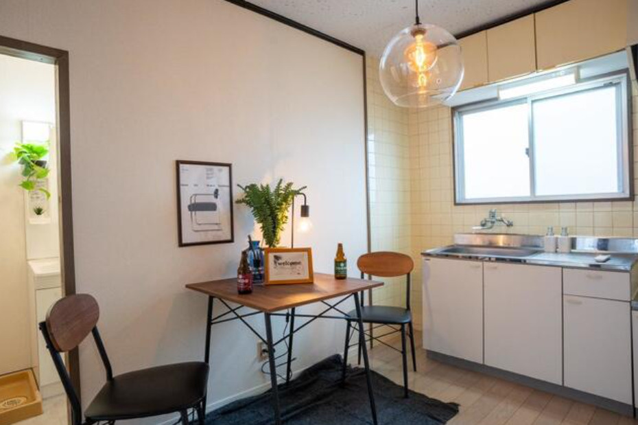 瑞穂市穂積　一棟アパートのキッチン