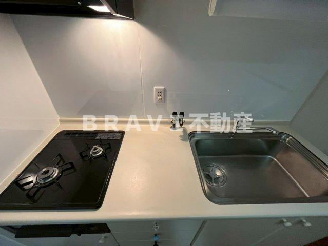 ザ・リージェント　BRAVI不動産のキッチン|【ザ・リージェント】きれいなキッチンです