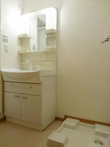 プラシードの洗面所