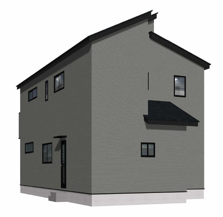 門司区大里戸ノ上2丁目5期の外観パース