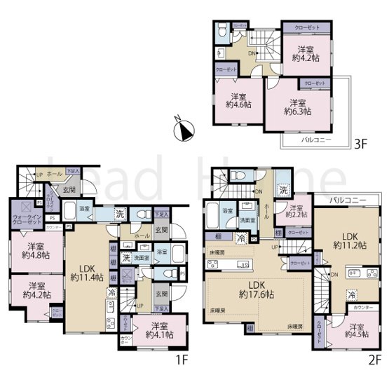 【間取り】 | 世田谷区代田5丁目