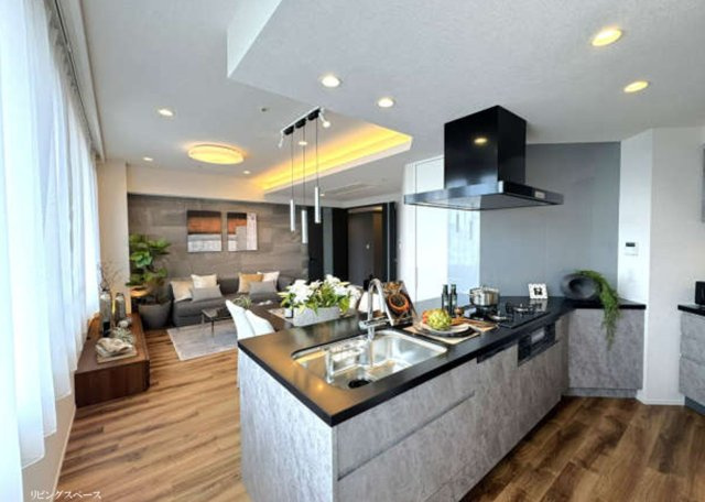 ピアース四谷の居間・リビング