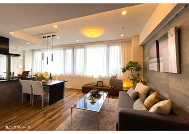 ピアース四谷の居間・リビング