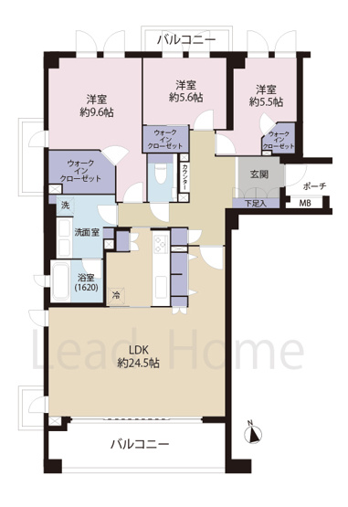 【間取り】 | クラッシィハウス等々力